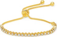 Graziela Diamond Bolo Bracelet in Yellow