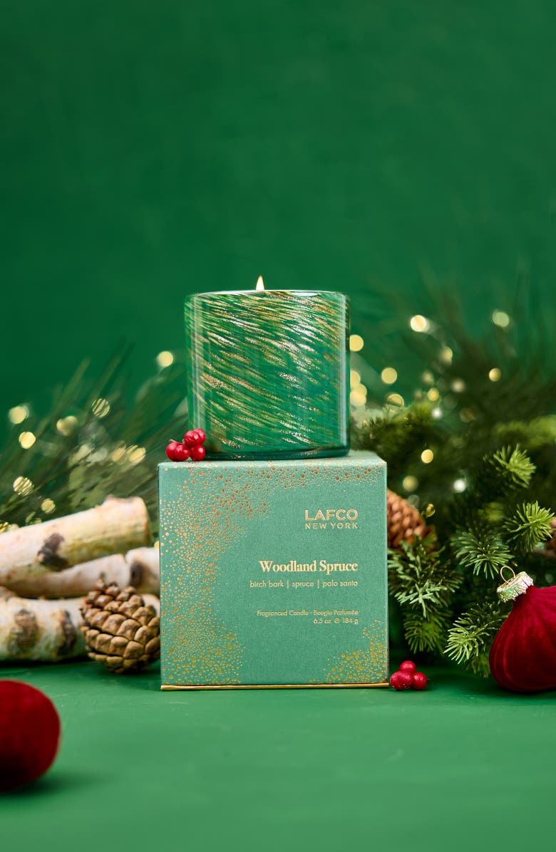 Lafco Woodland Spruce Classic Candle, Alternate, color, Green