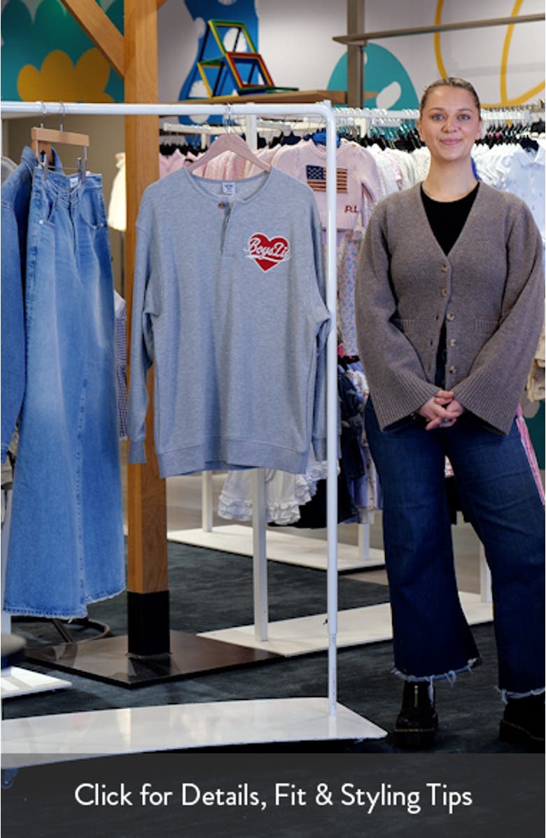 Signature Thermal Crewneck Sweatshirt, sales video thumbnail