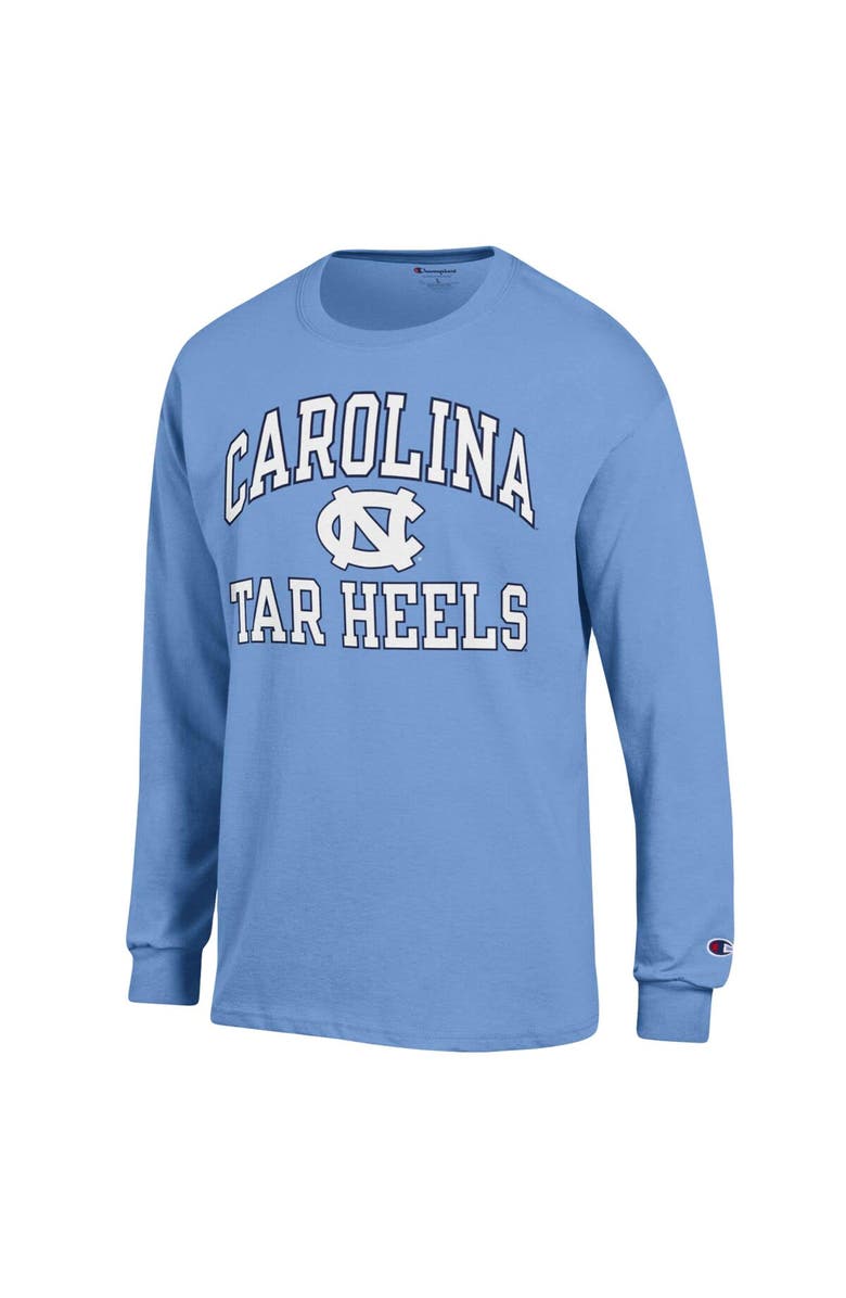 Champion Men's Champion Carolina Blue North Carolina Tar Heels High Motor Long Sleeve T-Shirt, Alternate, color, 