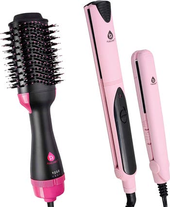 Hair straightener hotsell bundle