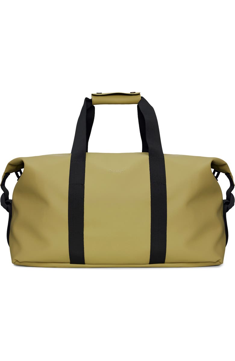 Rains Hilo Waterproof Weekend Bag, Main, color, Khaki