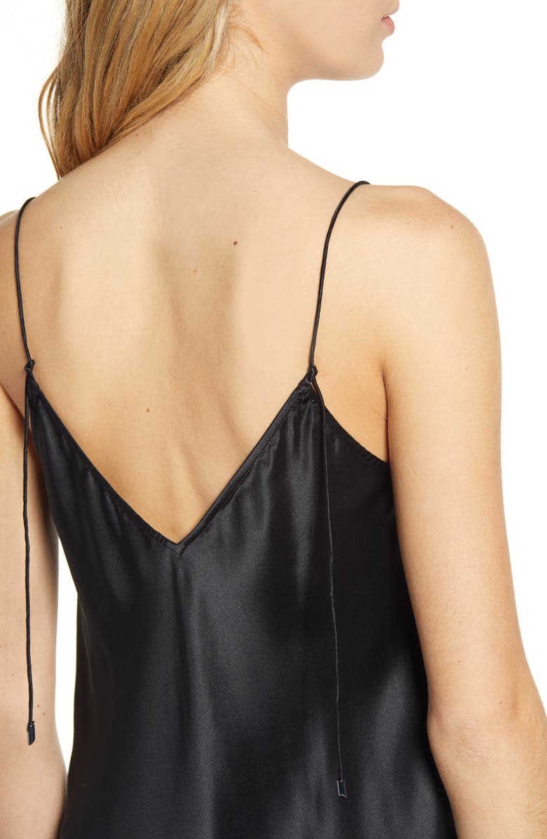 PAIGE Cicely Silk Camisole, Alternate, color, Black