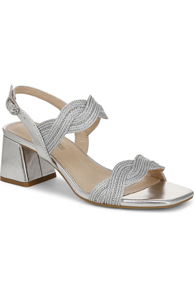 LifeStride Charnelle Slingback Sandal, Main, color, Silver