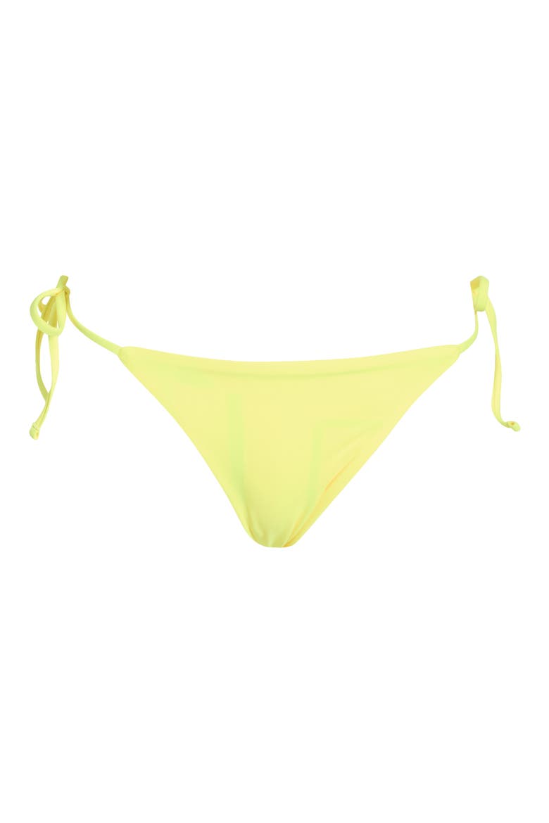 Sunning Side Tie Bikini Bottoms, Alternate, color, YELLOW