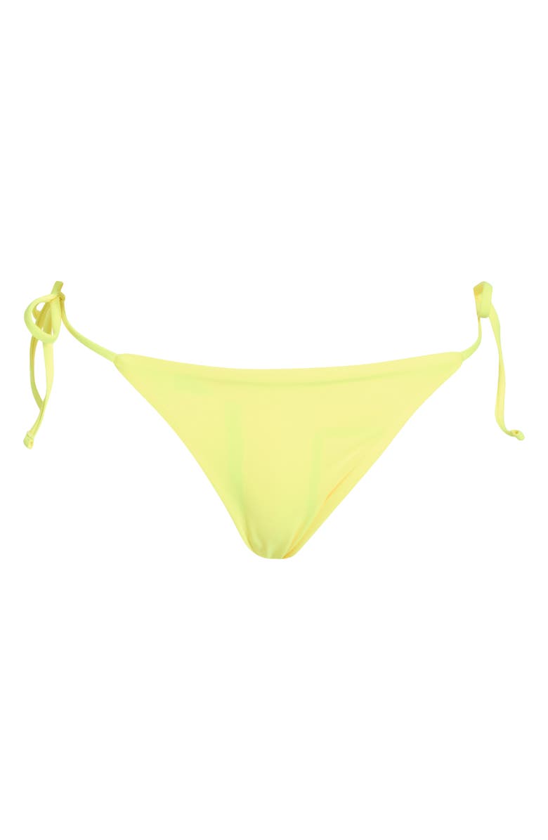 Maaji Sunning Side Tie Bikini Bottoms, Alternate, color, Yellow