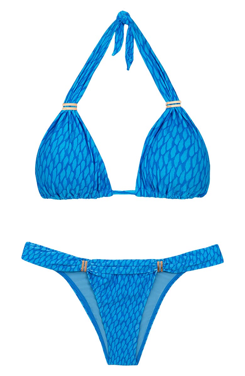 ViX Paula Hermanny Hidra Bia Tube Bikini Bottoms, Alternate, color, Blue Multi