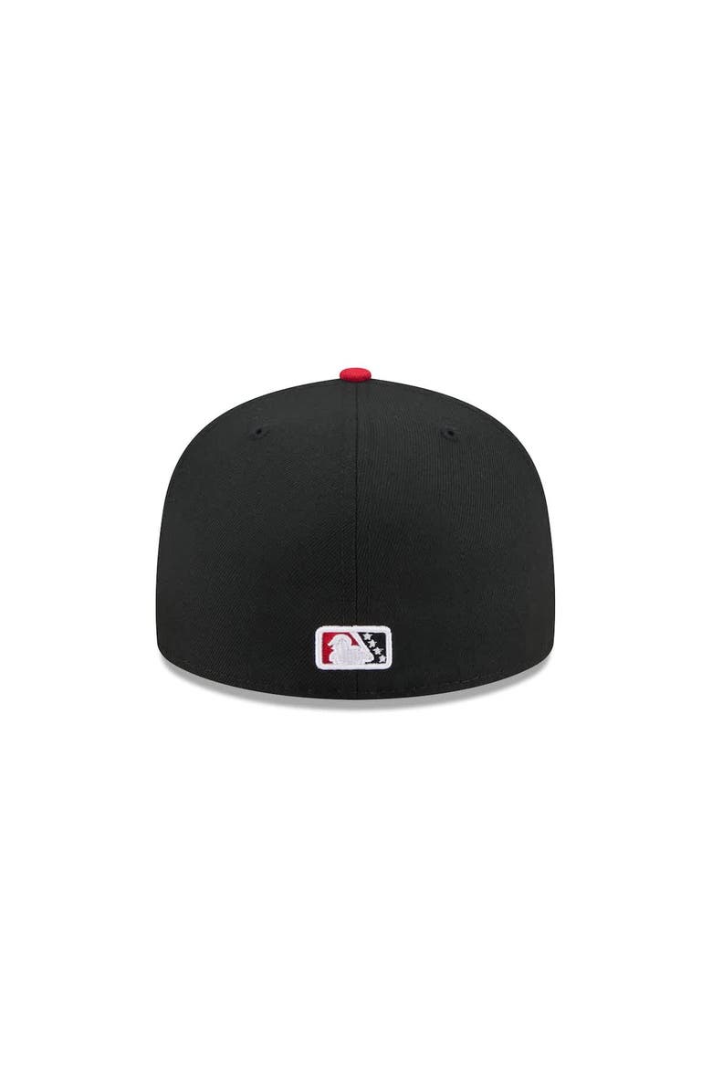 New Era Men's New Era Black Fresno Grizzlies Theme Nights 59FIFTY Fitted Hat, Alternate, color, Black