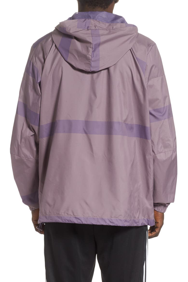 Water Repellent Hooded Windbreaker, Alternate, color, LEGACY PURPLE