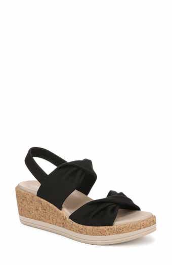 BZees Riley Slingback Wedge - Wide Width Available