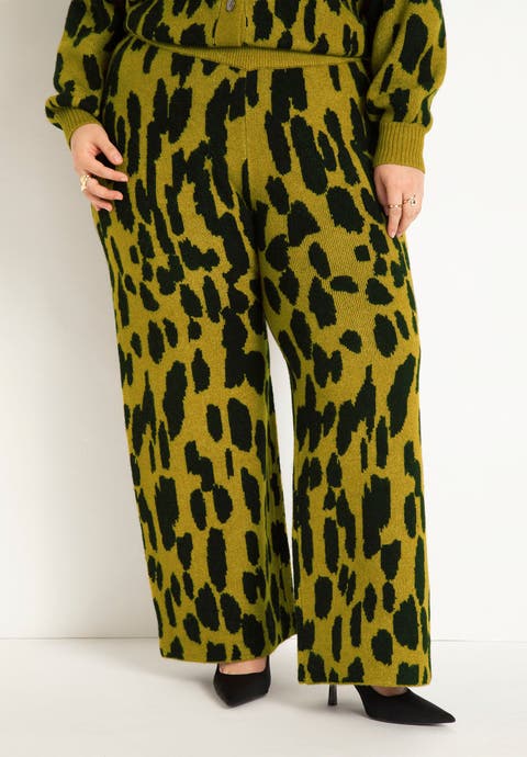 Intarsia Sweater Pant (Plus Available)