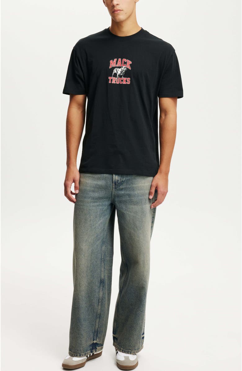 Cotton On Mack Trucks Loose Fit T-Shirt, Alternate, color, 