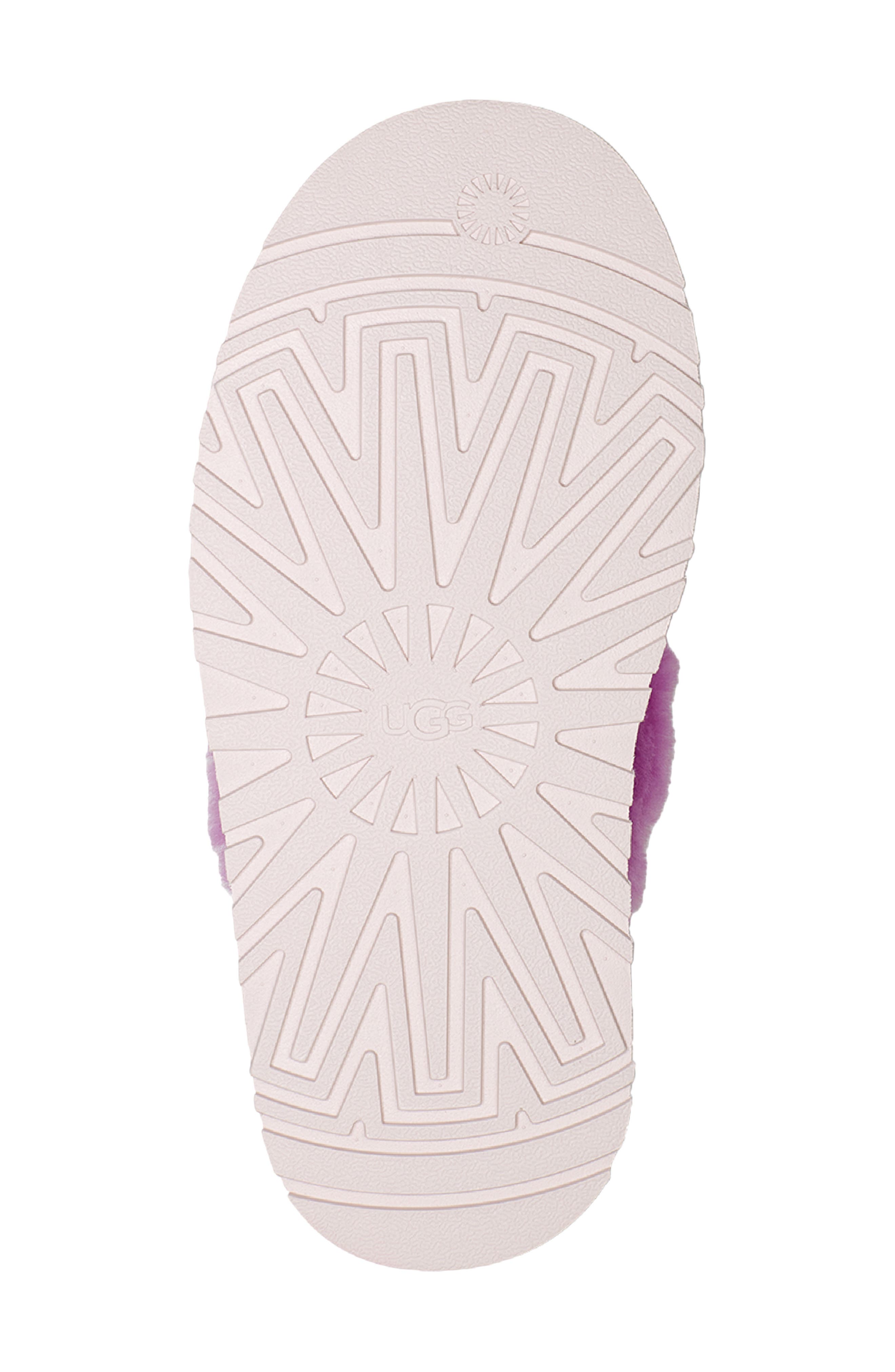 Funkette Genuine Shearling Slipper, Alternate, color, PURPLE RUBY