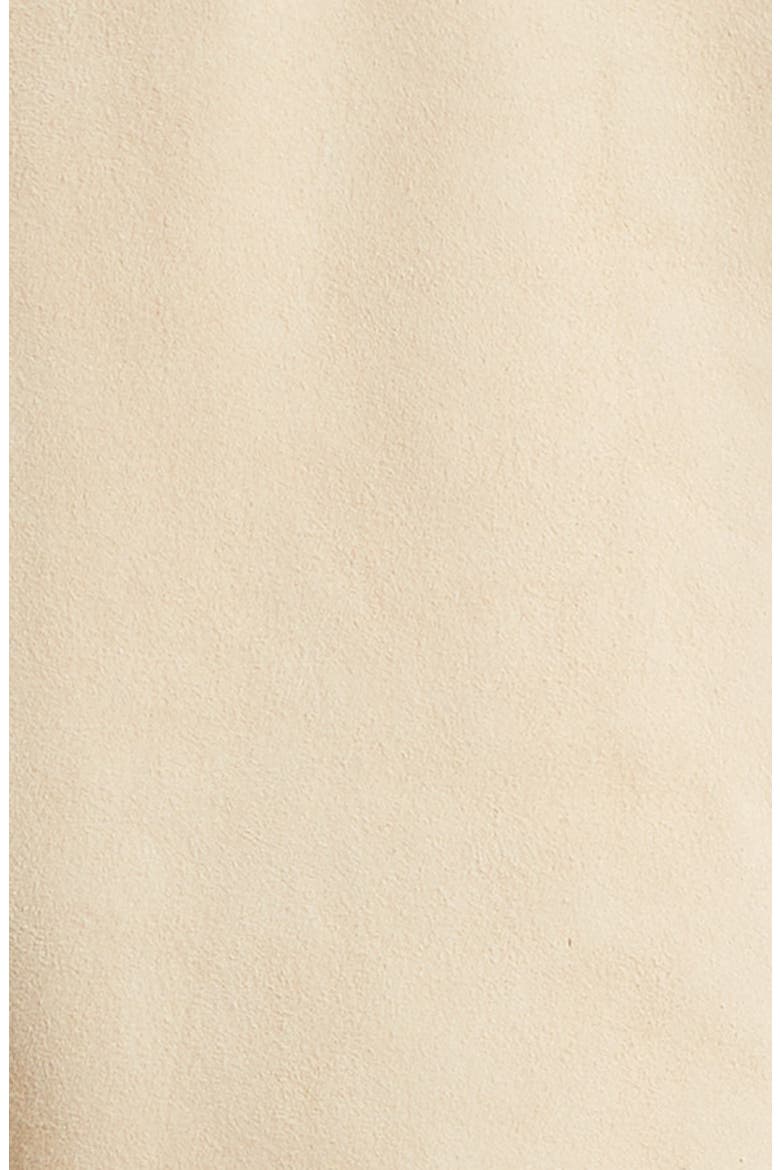 Genuine Shearling Bomber Jacket, Alternate, color, SAND