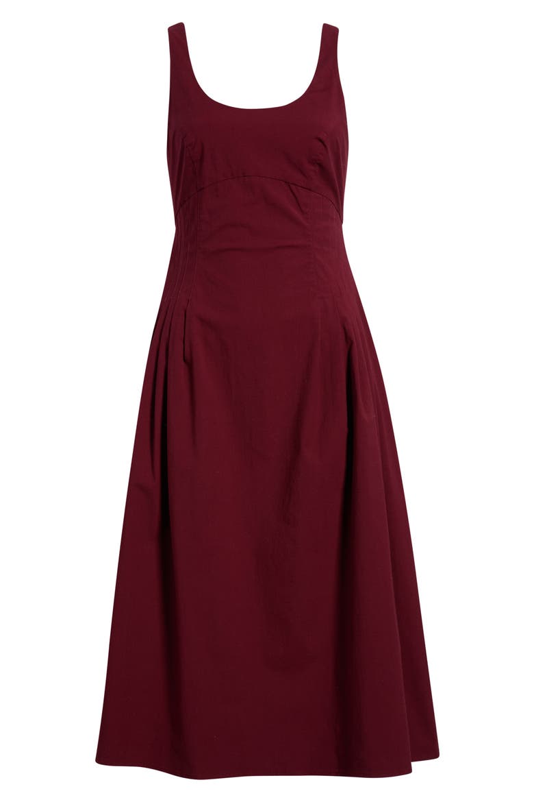 The Josie Midi Dress, Alternate, color, SANGRIA