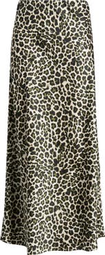 Anne Klein Print Flare Maxi Skirt