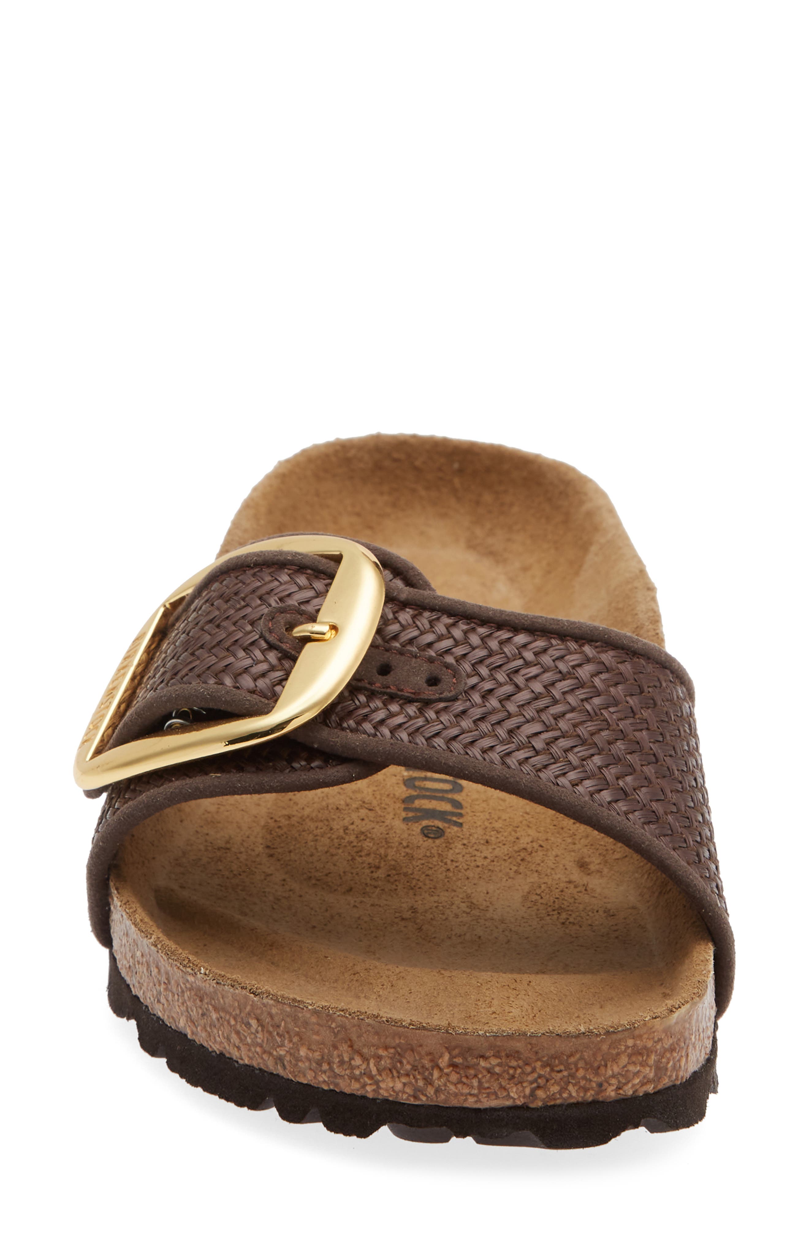 Birkenstock Madrid Big Buckle Slide Sandal, Alternate, color, 