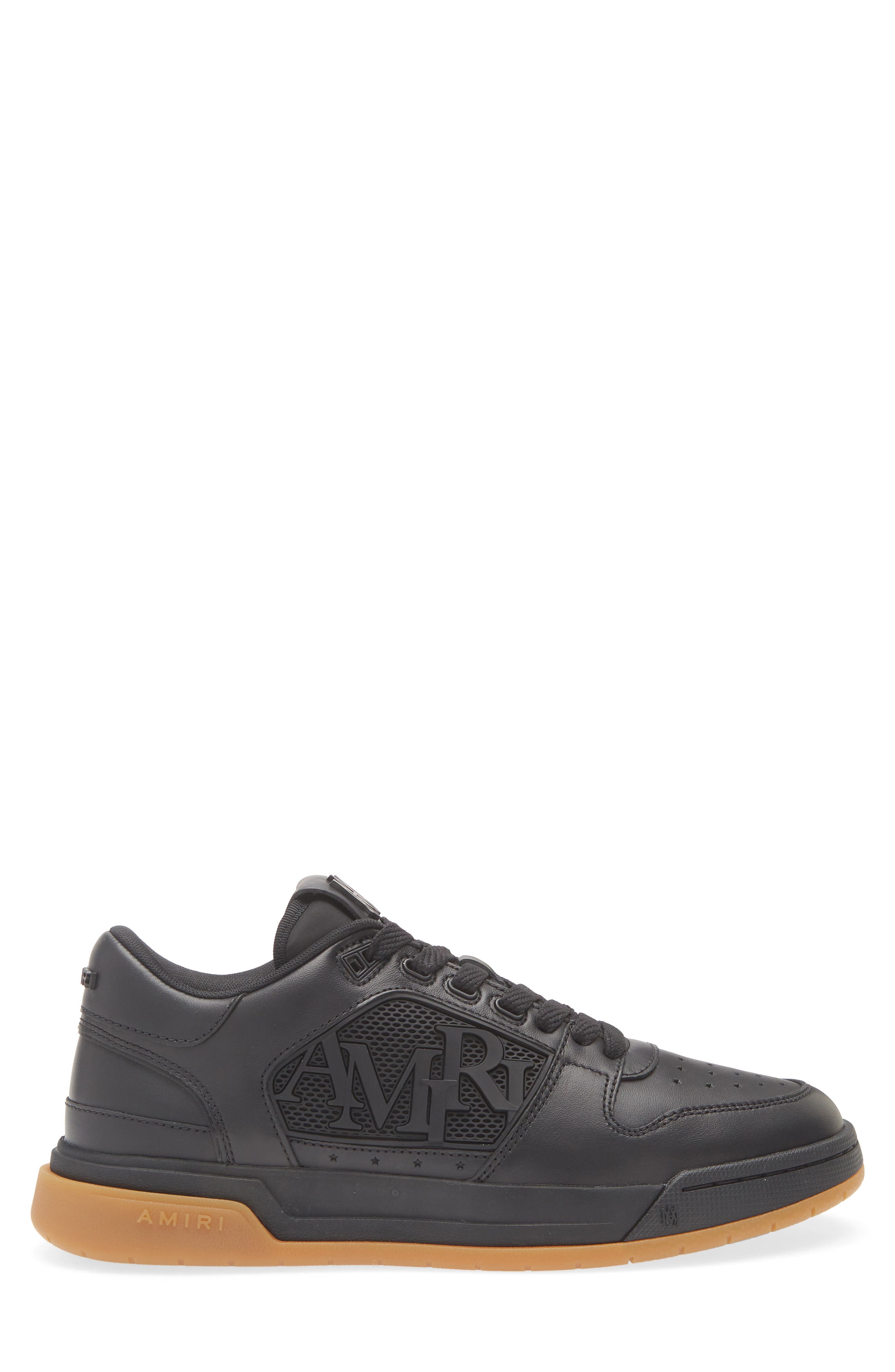 AMIRI Classic Low Top Sneaker, Alternate, color, Black