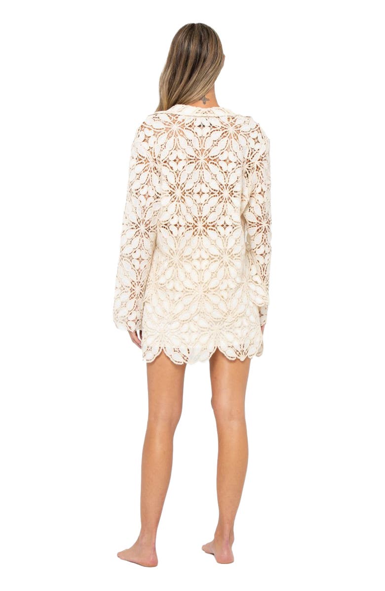 JBQ Millie Mini Skirt, Alternate, color, Natural