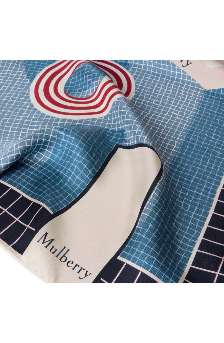 Mulberry Silk Summer Pool Square Scarf, Alternate, color, 