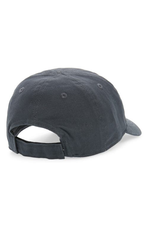 Nike Kids' Embroidered Swoosh Baseball Cap In Gray