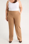 AK ANNE KLEIN High Waist Pull-On Pants