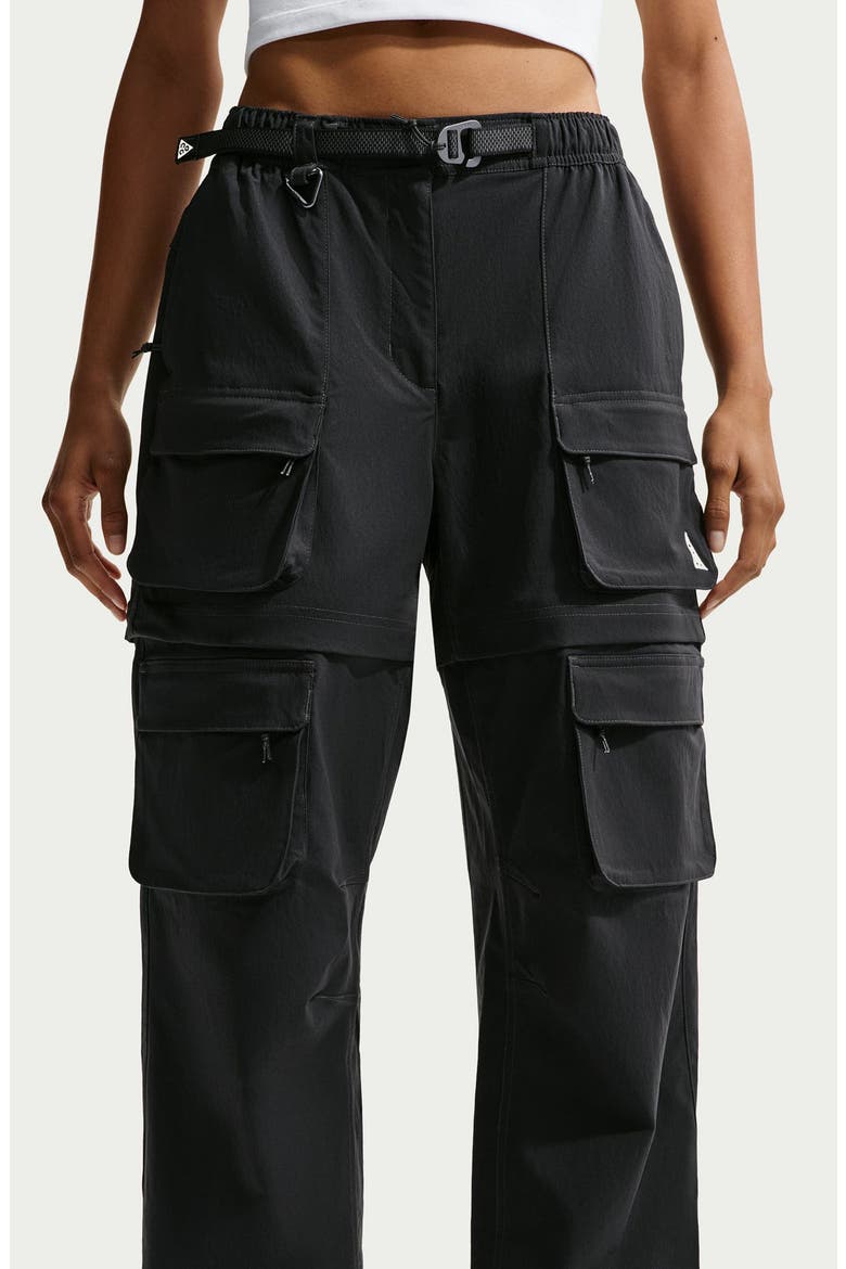 ACG Smith Summit Water Repellent Zip-Off Performance Pants, Alternate, color, BLACK/ANTHRACITE/COOL GREY