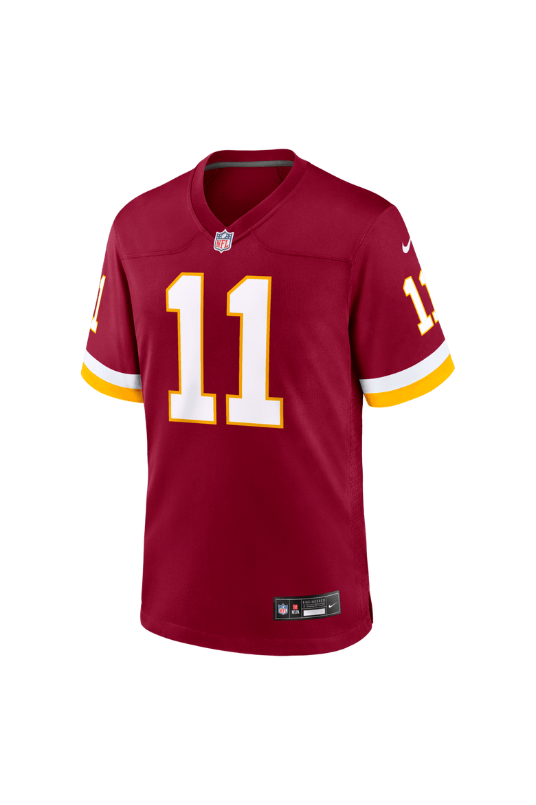 Men's Nike Luke McCaffrey Burgundy Washington Commanders Game Jersey, Alternate, color, Burgundy