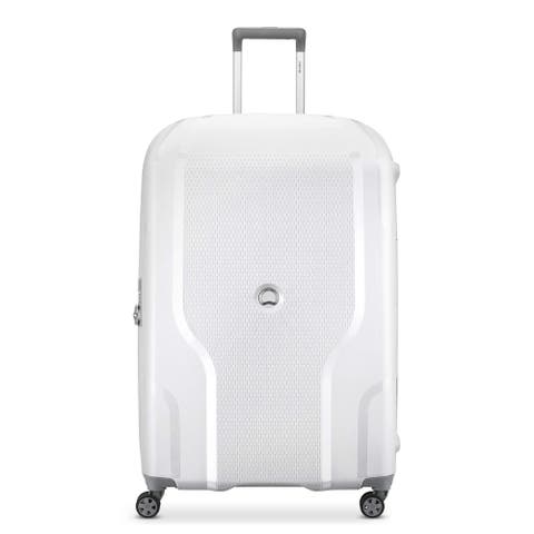 Clavel Hardside Expandable 30" Large Checked Spinner Luggage