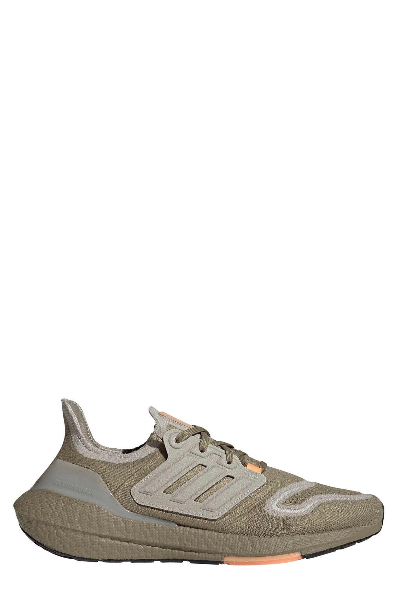 Ultraboost 22 Running Shoe, Alternate, color, ORBIT GREEN/ GREY/ ORANGE