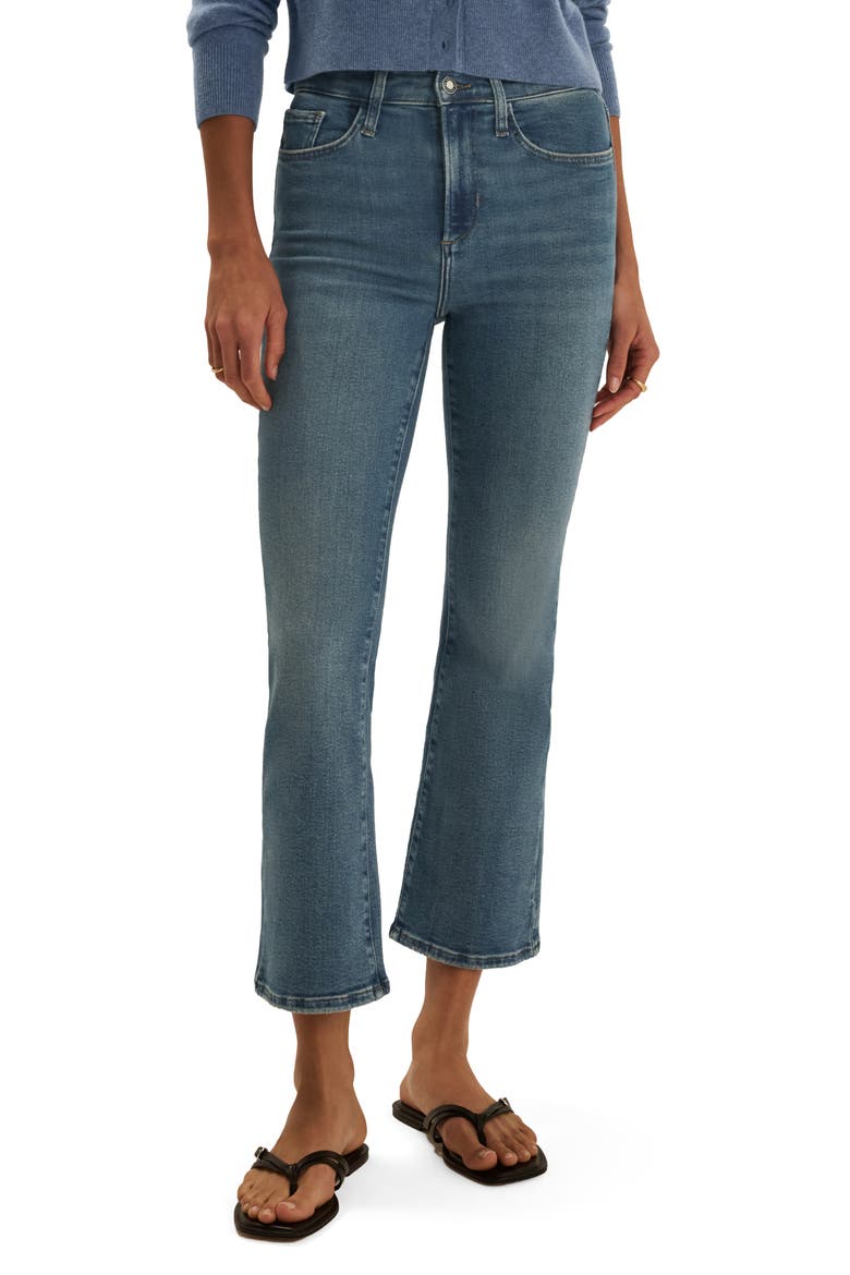 The Erin Crop Bootcut Jeans, Main, color, GRAMERCY