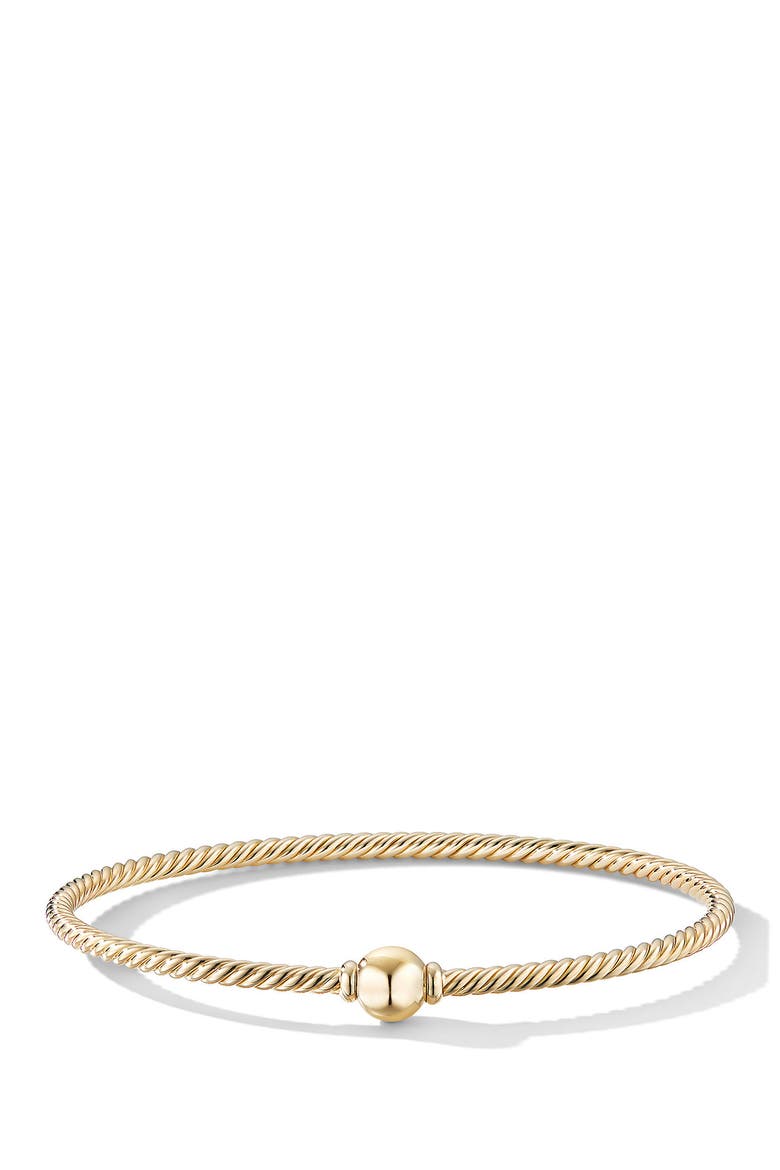 Solari Center Station Bracelet in 18K Gold with Diamonds, Main, color, YELLOW GOLD DOME