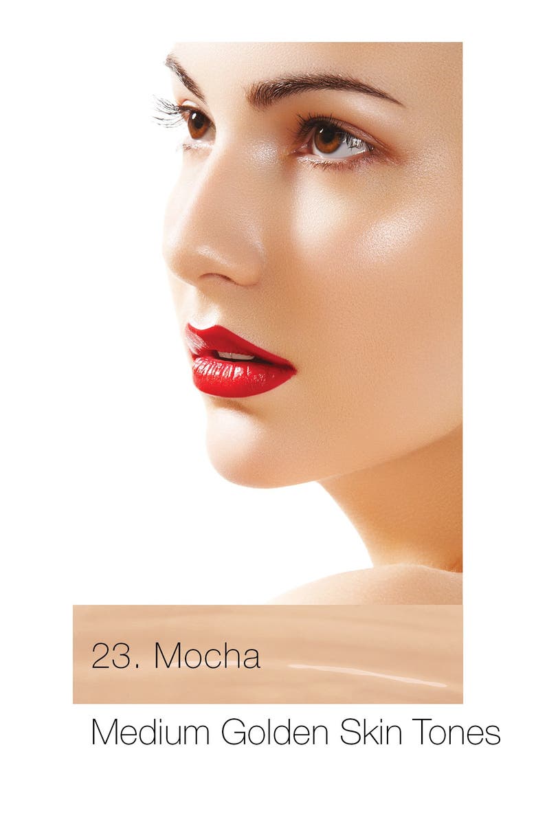 MIRENESSE Velvet Maxi Lift Airbrush Line Treatment 18HR Foundation - 23 Mocha, Alternate, color, 