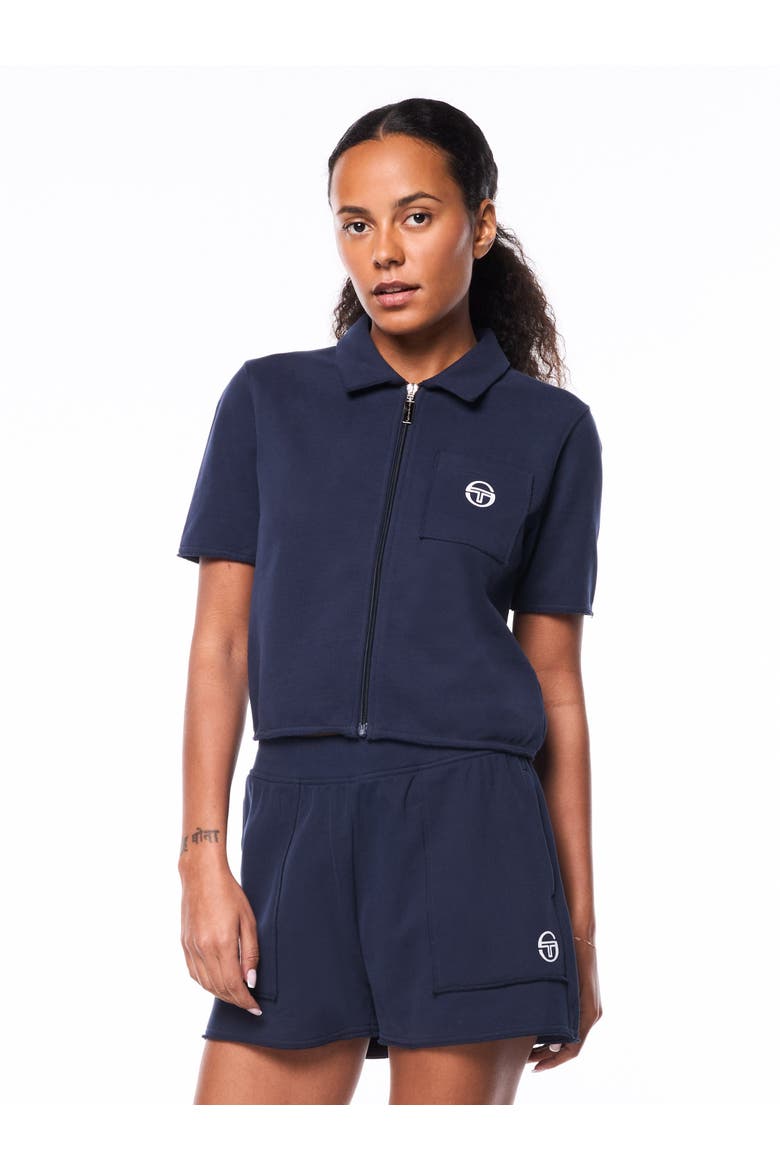 Gianna Cabana Shirt, Main, color, MARITIME BLUE