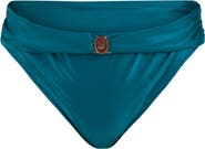L'AGENCE Miya Foldover Bikini Bottoms