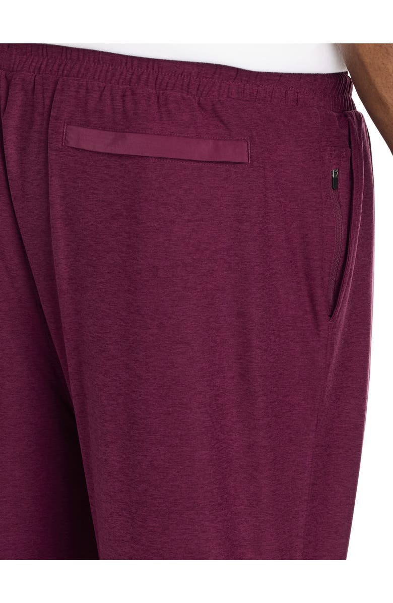 Reebok Big & Tall Performance Athletic-Fit Sweatpants, Alternate, color, Black Cherry Heath