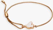Alex and Ani Dove 'Peace' Mother of Pearl Pull Chain Bracelet