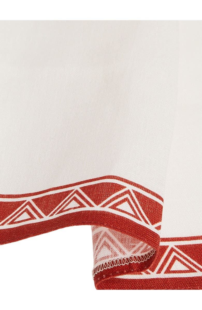 La DoubleJ Large Napkins Set Of 2, Alternate, color, Date Palms Napkin Mattone