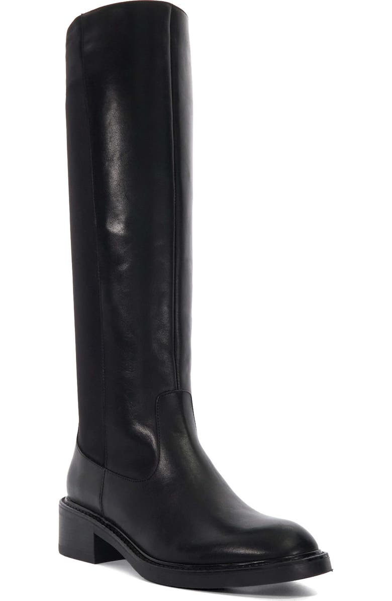 Dune London Tanoramic Tall Boot, Main, color, Black