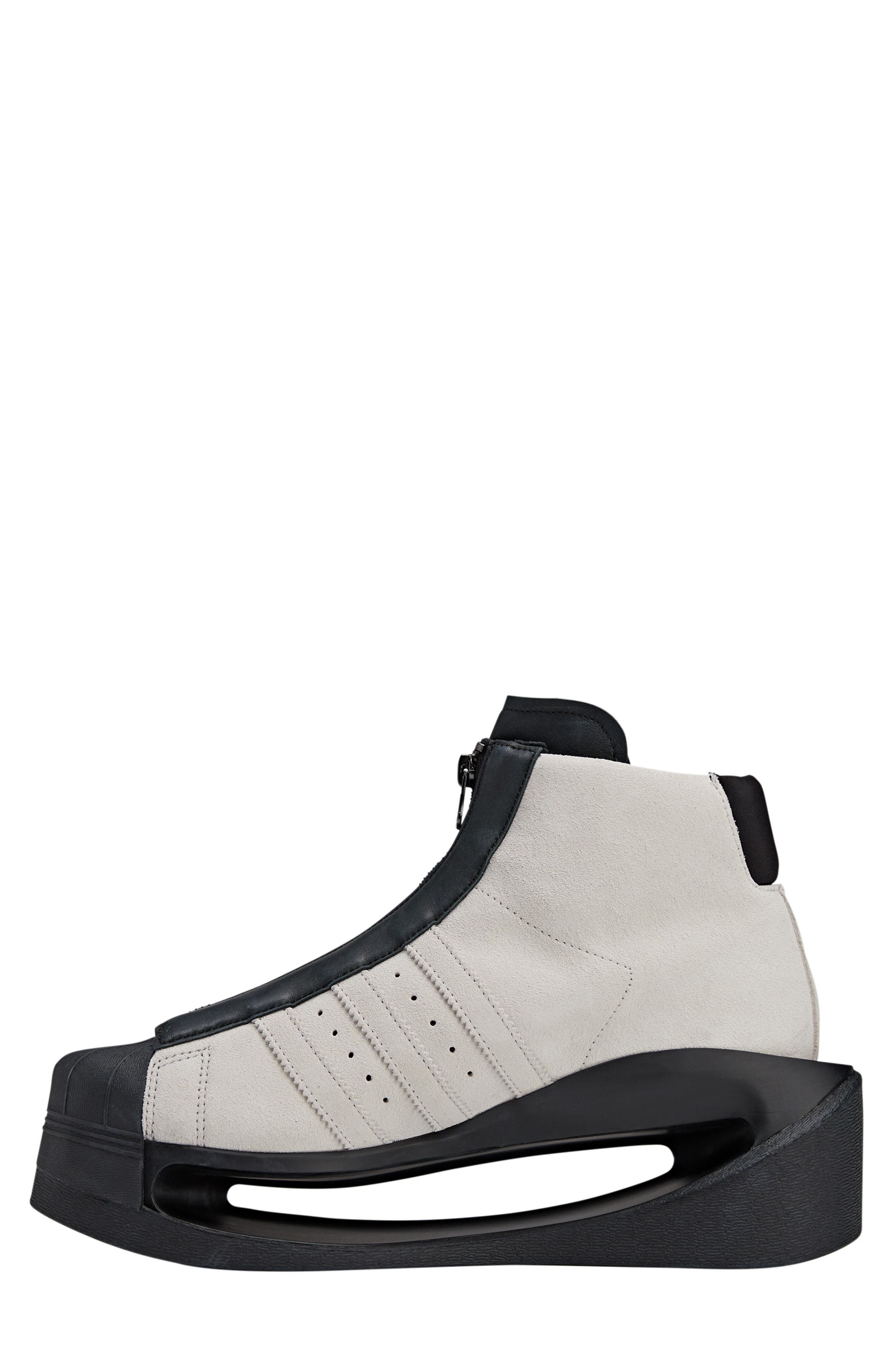 adidas Y-3 Gendo Pro Model Sneaker, Alternate, color, Talc/ Talc/ Black