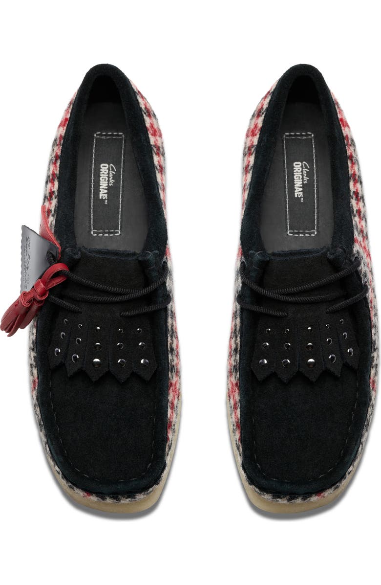 Clarks<sup>®</sup> Originals Wallabee Chukka Boot, Alternate, color, Black Tweed Combo