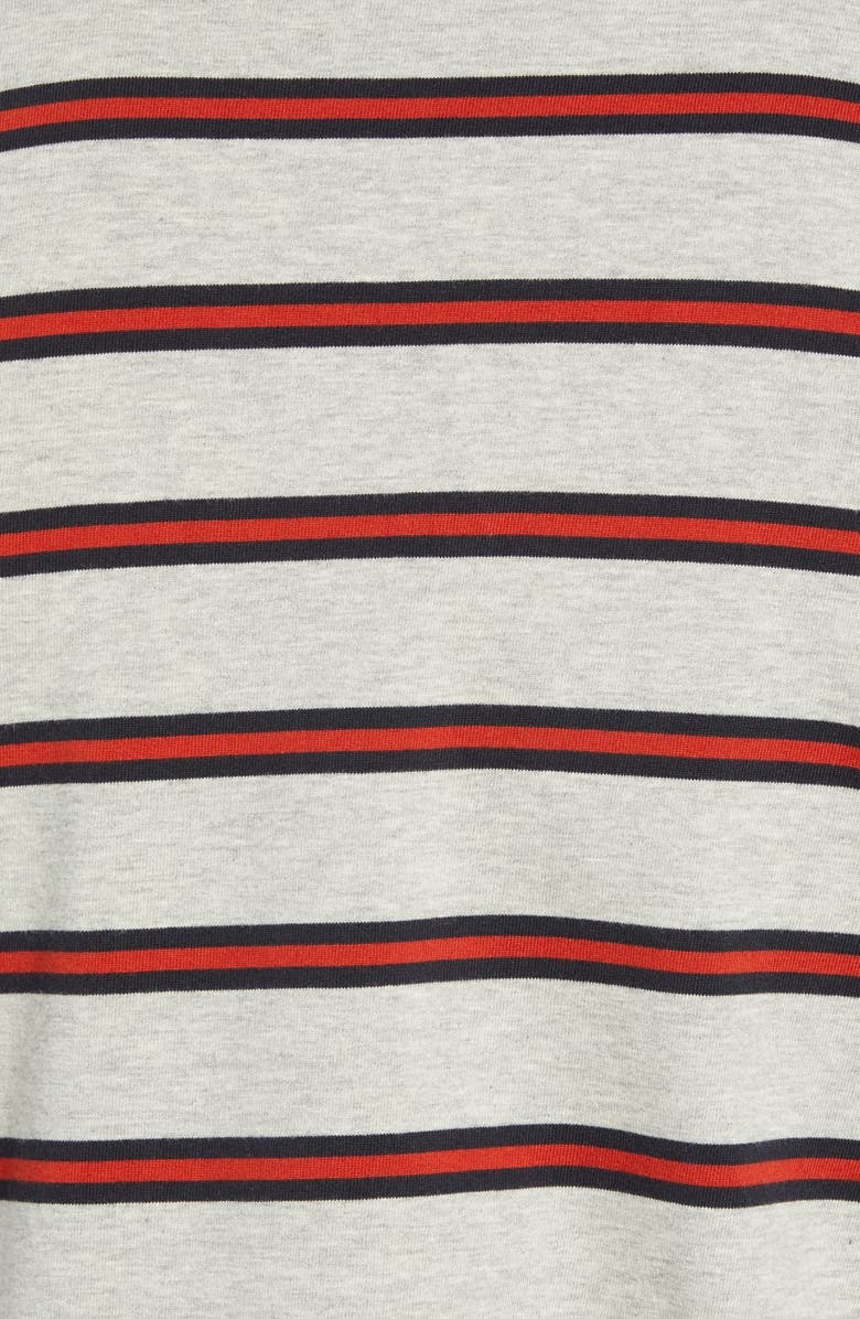 FRAME Stripe Slim Fit Long Sleeve Crewneck T-Shirt, Alternate, color, 