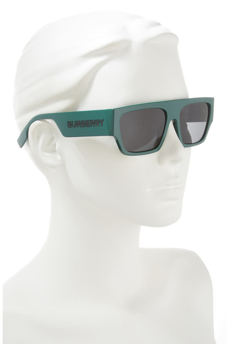 Micah 58mm Square Sunglasses, Alternate, color, GREEN