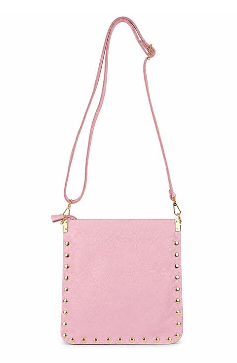 Francesca Studded Leather Crossbody