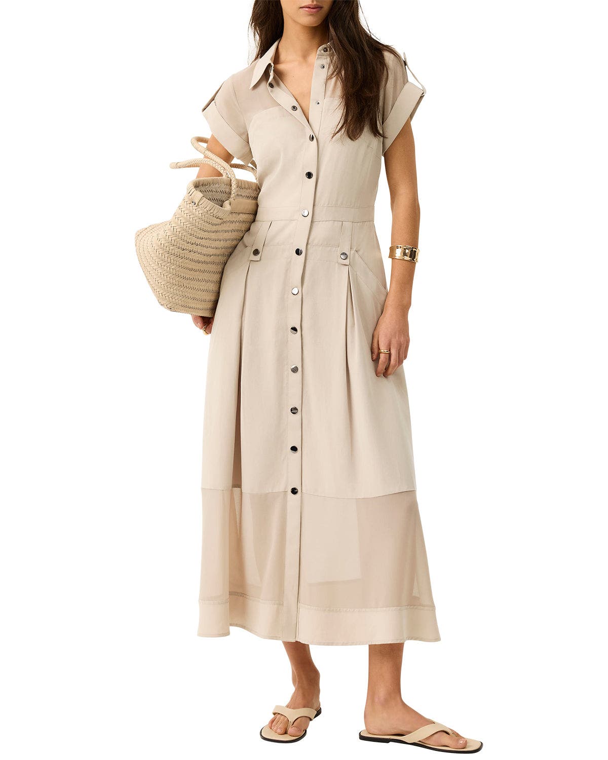 Utility Midi Dress (Women) | Nordstrom
