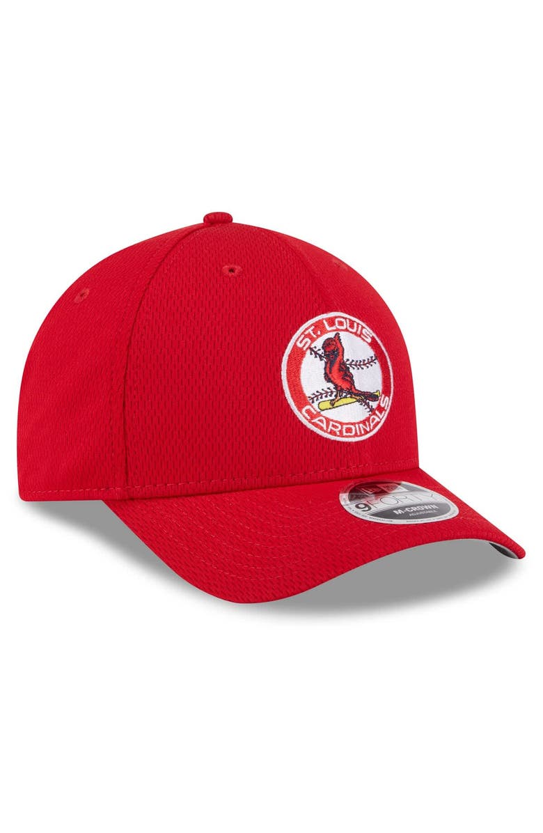 New Era Men's New Era Red St. Louis Cardinals 2025 MLB Clubhouse 9FORTY M-Crown Adjustable Hat, Alternate, color, 