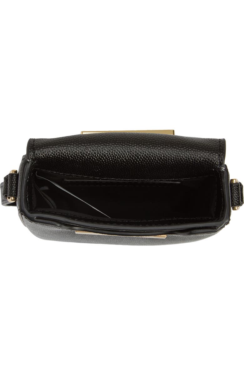 Marc Jacobs Logo Leather Phone Crossbody Bag, Alternate, color,