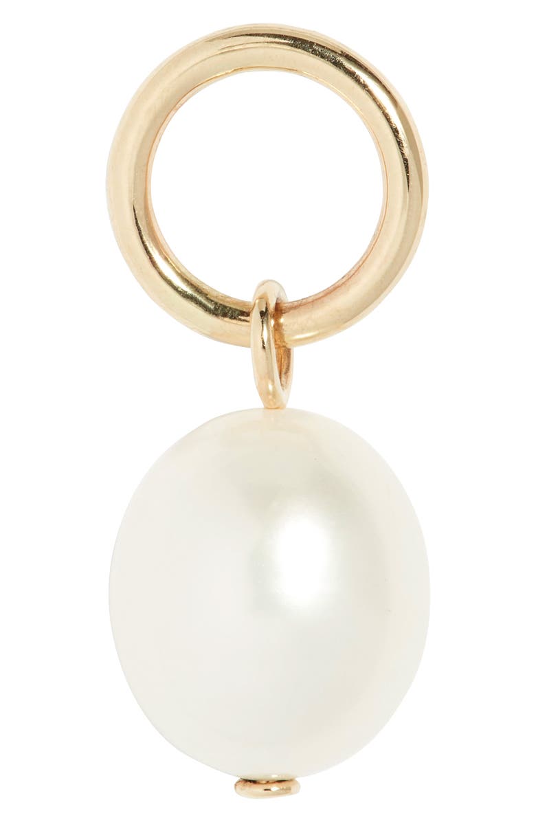 Poppy Finch Mismatched Cultured Pearl Drop Earrings, Alternate, color, Gold