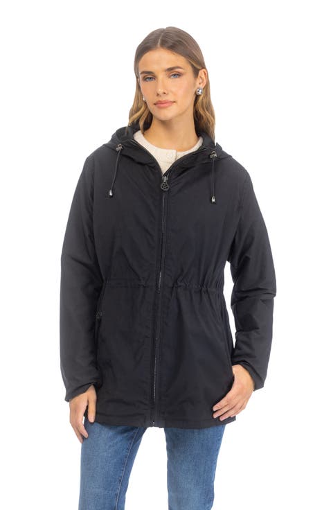Lightweight Jacket With Zip Jackets & Hood