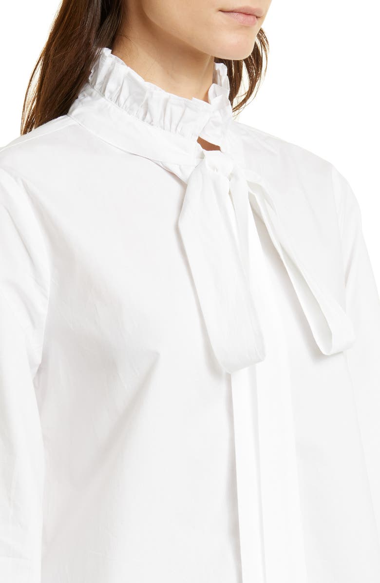 MILLE Blair Floral Tie Neck Top, Alternate, color, 